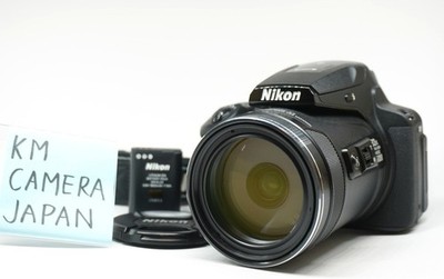 TOP MINT] Nikon COOLPIX P900 Black 16MP Digital Camera zoom