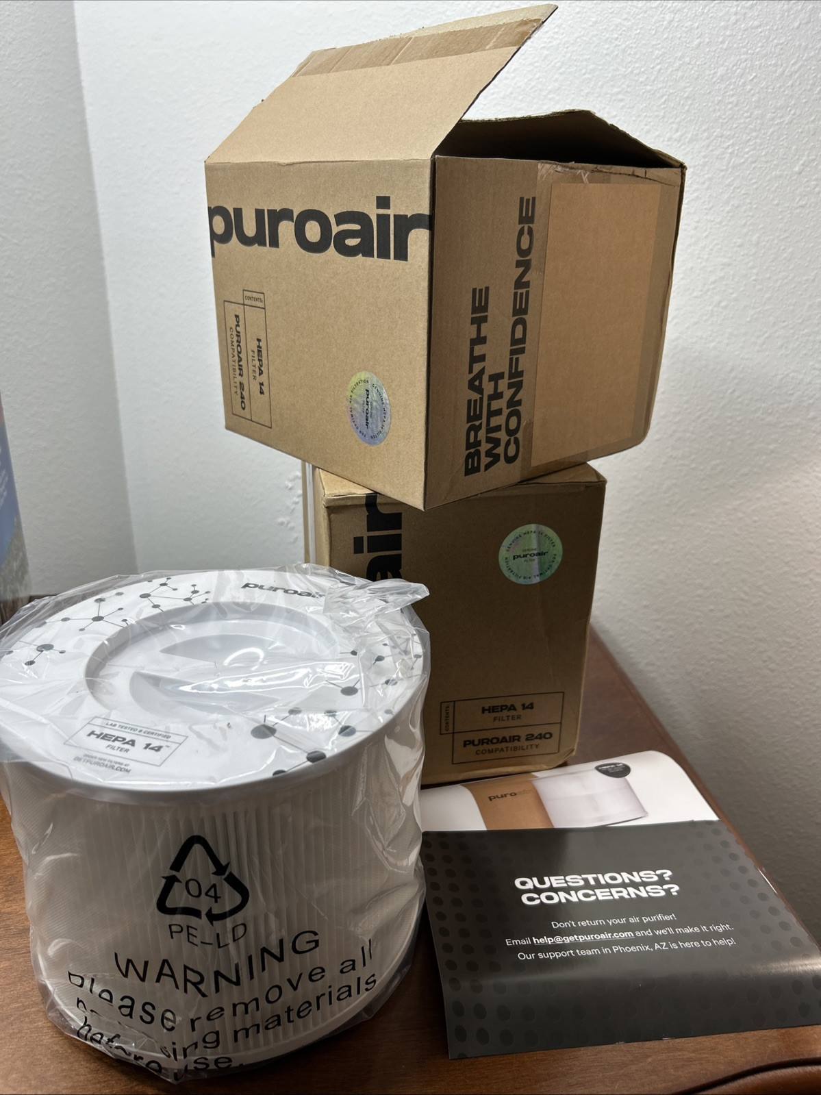 PuroAir 240 Replacement Filter HEPA 14