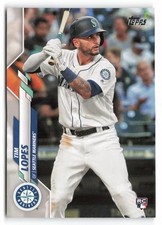 2020 Topps #654 Tim Lopes Rookie Seattle Mariners RC