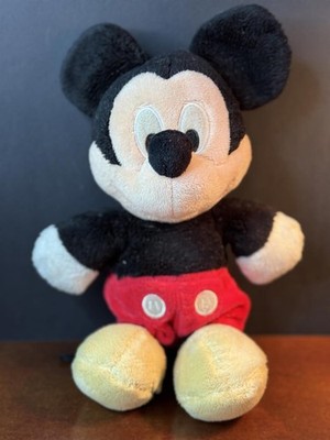 Mickey Mouse Plush Doll - Classic Disney Toy, Retro 90s Soft Stuffed Animal