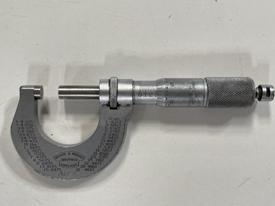 Vintage MOORE & WRIGHT  No961 EXTERNAL MICROMETER SHEFFIELD ENGLAND M&W
