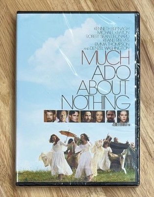 Much Ado About Nothing DVD, New, Sealed, Kenneth Branagh, Emma Thompson