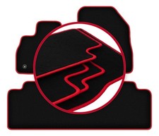 Fußmatten Automatten Velours Passform für Renault Espace V 2015- 3-tlg