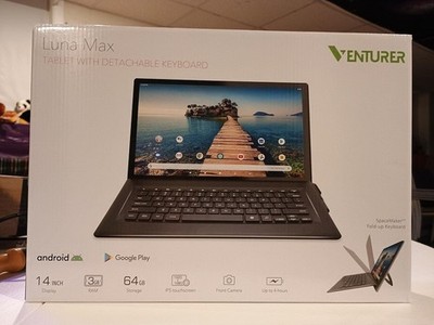 Venturer 14'' Luna Max Android Tablet, 3GB RAM 64GB Storage, Q-Core, 1920 x 1080
