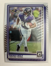 Panini 2025 Donruss Optic Isaiah Likely Baltimore Ravens Football Card #101