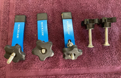 3pc Rockler Hold Down Clamp, 5-1/2''L x 1-1/8''W