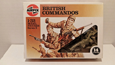 Airfix Series 2 British Commandos 1/32 SEALED KIT 14 FIGURES 51554