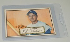 1952 TOPPS BASEBALL #36 GIL HODGES BROOKLYN DODGERS MCCANNENTERPRISES