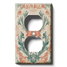 Decorative Light Switch Cover Plate  - Coral Crest