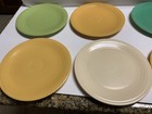 Vintage Fiesta Fiestaware Homer Laughlin Lot of 6 Plates 9.5 Inch  — photo 2