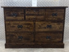 Laura Ashley Garrat Chest Of Drawers Dresser Sideboard Chestnut Finish 🚚 Avai