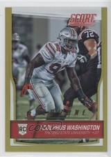 2016 Score Rookies Jumbo Gold Zone 39/99 Adolphus Washington #393 2p4