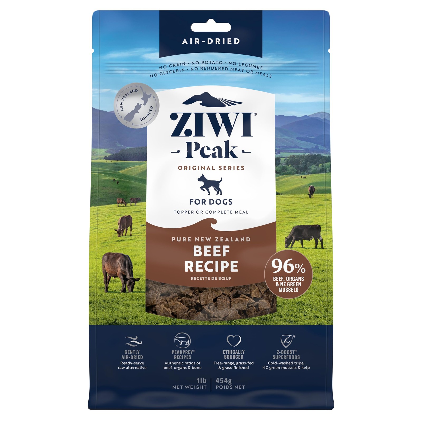 &ndash; Beef - All Natural, High Protein, Grain Free,
