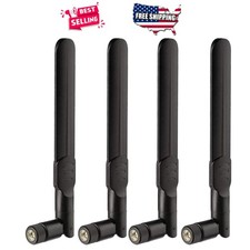 4G LTE Antenna 4-Pack 8dBi SMA Male for Cellular Gateway Outdoor Security Camera