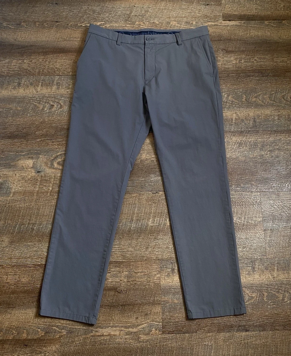 Vineyard Vines On The Go OTG Performance Golf Slim Pants Dark Gray Men’s 35 X 32