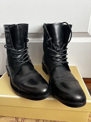 Kenneth Cole Men s Leather Shoes Size 8 Side Zip 