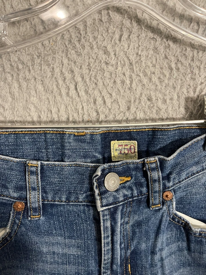 Pantalones de mezclilla Polo Ralph Lauren para niños talla 10 clásicos 750 calce relajado informales para niños Foto 2 de 4