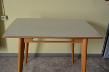 Midcentury 1960er Jahre Küchentisch Vintage Esstisch Retro Tisch Resopal TOP
