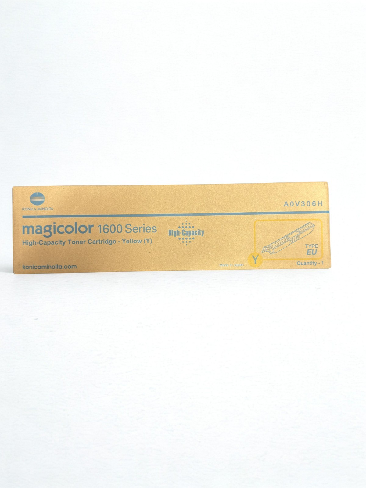 GENUINE KONICA MINOLTA MAGICOLOR 1600 SERIES YELLOW TONER (A0V306H)