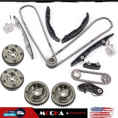 Timing Chain Kit Fits 2015-2017 Ford F-150 Fusion Edge Lincoln MKZ MKX 2.7L 3.0L