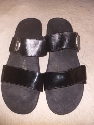 Damenpantoletten Gr. 42 in schwarz v. VIONIC