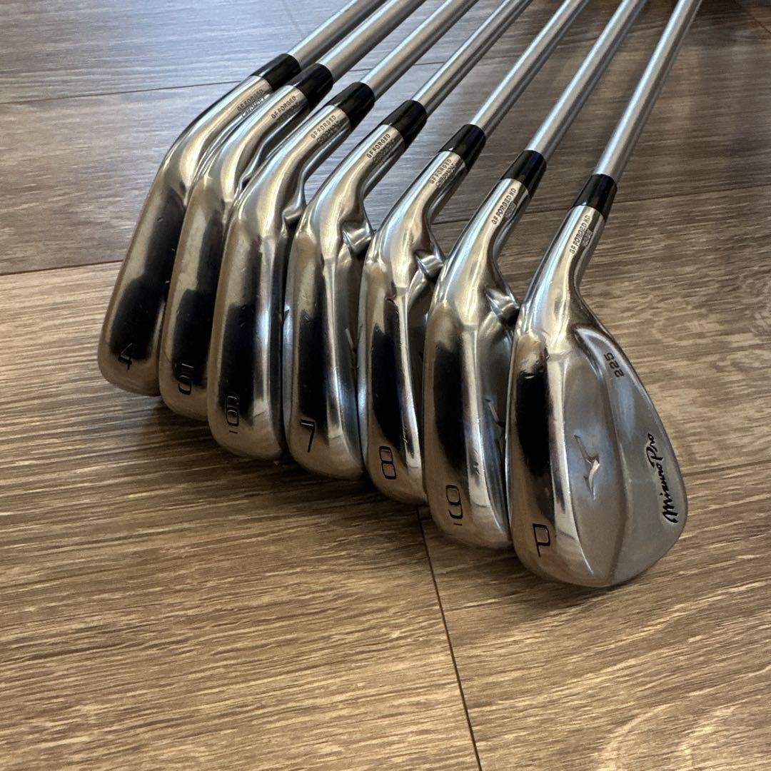 ミズノプロ225 4-P 7本セット KBS TOUR 110 Rシャフト Mizuno Pro 225 4-P 7-Piece Set Kbs Tour 110 R Shaft | eBay