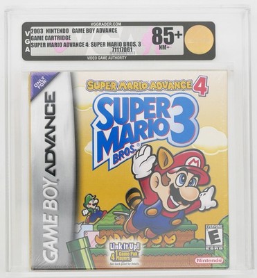 Super Mario Advance 4 Nintendo Game Boy Advance GBA SEALED VGA 85+