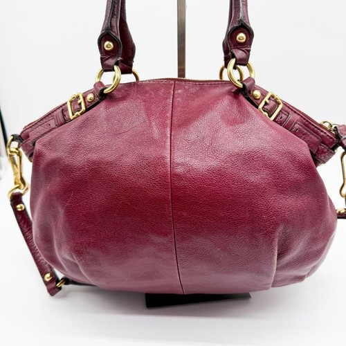 Vintage Coach Sophia F1120 - 18609 Burnt Orange Leather Handbag Purse - Picture 14 of 20