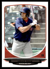 2013 Topps Bowman Travis Shaw #BP67 Boston Red Sox Prospects MLB Baseball Base