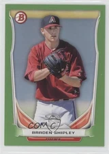 2014 Bowman Draft Top Prospects Green /75 Braden Shipley #TP-17