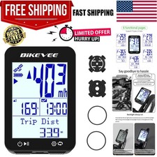 GPS Speedometer  Odometer - Wireless Bike Computer, Auto Start/Stop, Auto Ba...