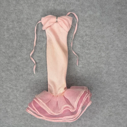 Perfume Pretty Barbie 4551 Pink Ruffled Dress 1987 - Vintage 80s