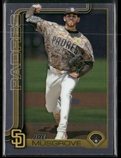 Joe Musgrove 2025 Topps Chrome #55 San Diego Padres