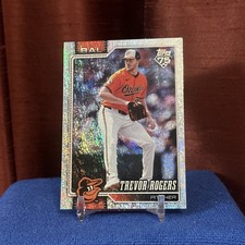 Trevor Rogers 2026 Topps Series 1 #80 Sandglitter Parallel - Baltimore Orioles