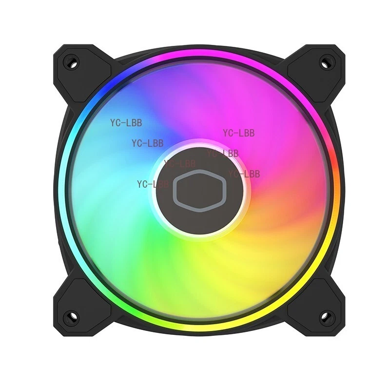 Cooler Master MasterFan MF120 Halo² Fan, Duo-Ring ARGB Gen 2 LED Rings, 120mm - Image 3 of 4
