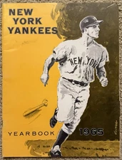1965 NEW YORK YANKEES YEARBOOK - MANTLE, MARIS, HOWARD, FORD, RICHARDSON, BOYER