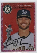 2023 Topps Chrome Platinum Anniversary 46/100 Cody Thomas #104 0nr3