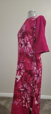 NWT Women's Floral Pink Maxi Summer Dress Size S
