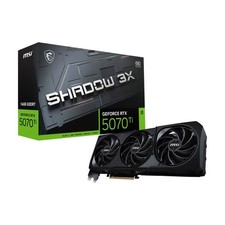 MSI nVidia GeForce RTX 5070 Ti Shadow 3X Overclocked 16GB GDDR7 Graphics Card