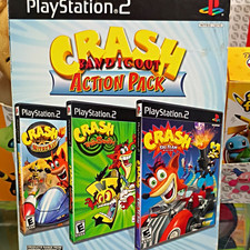 Sierra Crash Bandicoot Action Pack PS2 Racing E10+ NTSC-U/C 2006