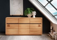 Sideboard Kommode Anrichte 175X85Cm Massivholz Buche Kernbuche GeöLt NEU Ovp!!!