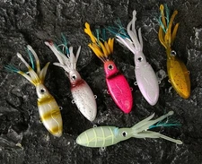 1pcs Nomad Design Squidtrex Squid Jig Vibe Fishing Lures 90g-130g