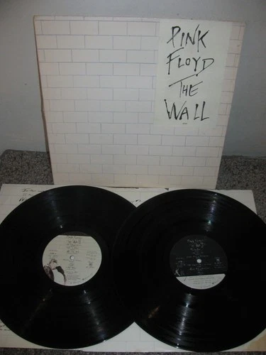 ROCK LP - PINK FLOYD - THE WALL -COLUMBIA - HYPE STICKER - CLEAN COPY - 2 RECORD