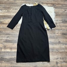 Talbots Black Mini Dress Women's Size 8 Career Work