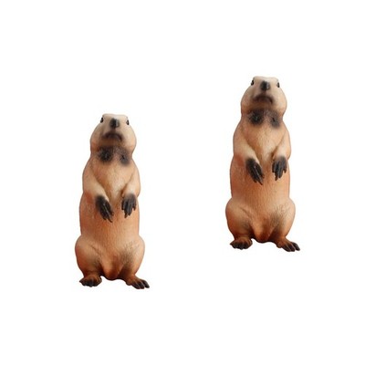 2 PCS Zootiere Figuren Miniatur Statuen Für Die Inneneinrichtung