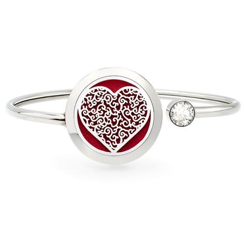 25mm  Rotatable Perfume Bangle Bracelet  Diffuser Essential Aromatherapy Locket - Picture 150 of 209