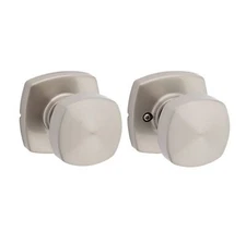 Kwikset Satin Nickel Passage Door Knob Hardware Non Locking Easy Install