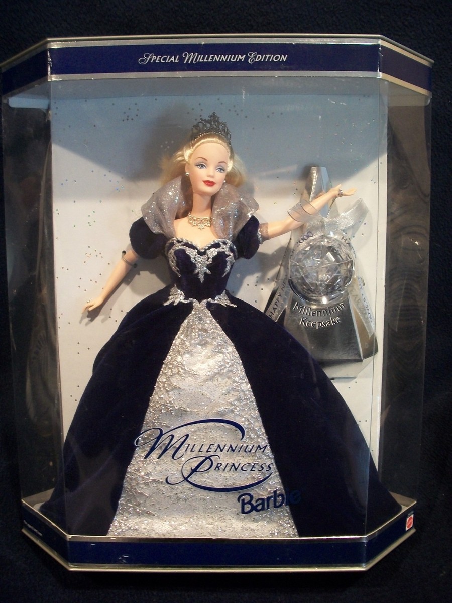 Vintage 1999 MILLENNIUM PRINCESS Barbie Doll Mattel #24154 Special