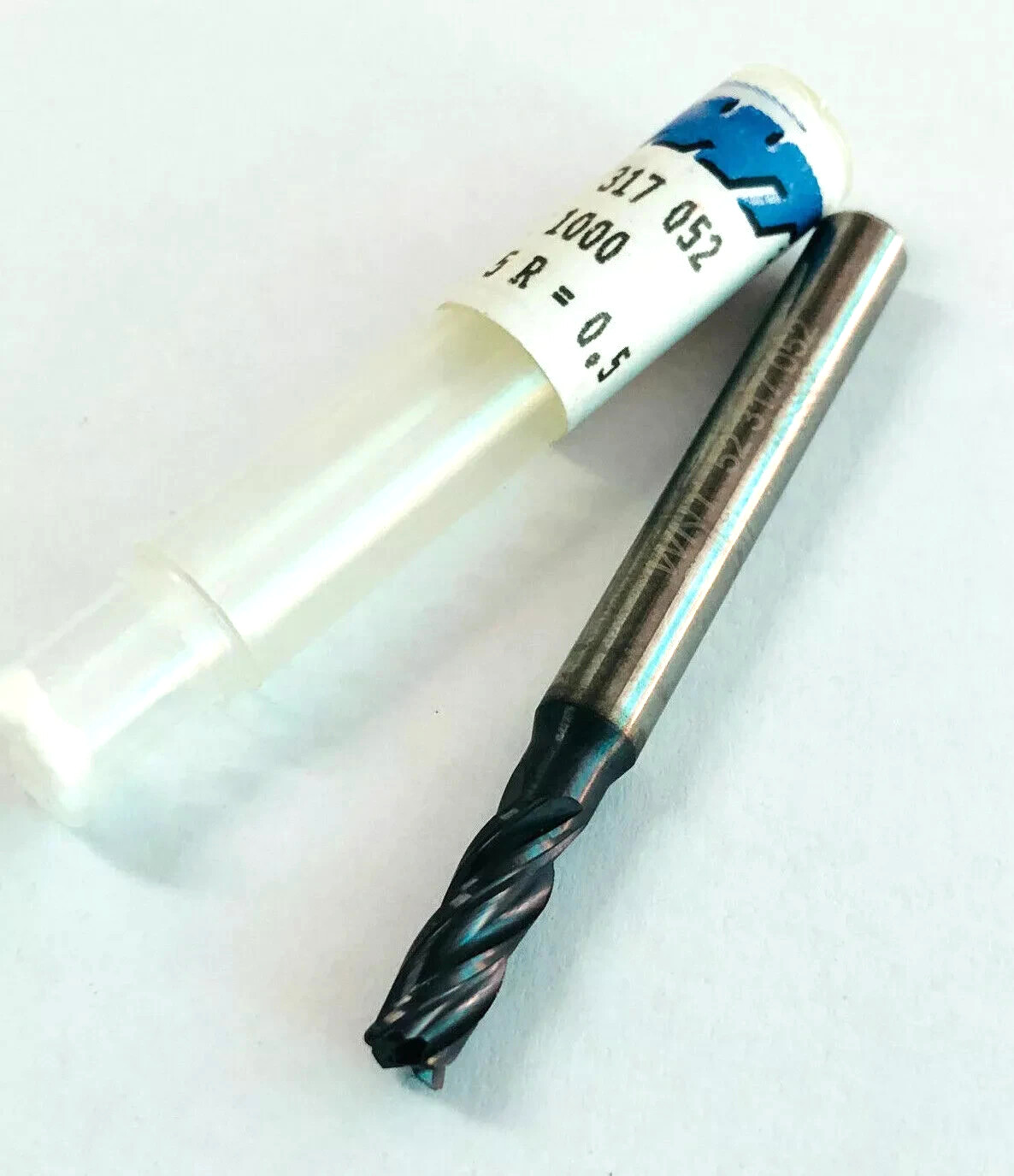 WNT CERATIZIT Carbide EndMill corner radius N.SA.5,0.30°.Z4.R0,5.HB.L TI1000 1pc