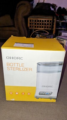 Omorc 550W Baby's Bottle Steam Sterilizer And Drying LCD Display